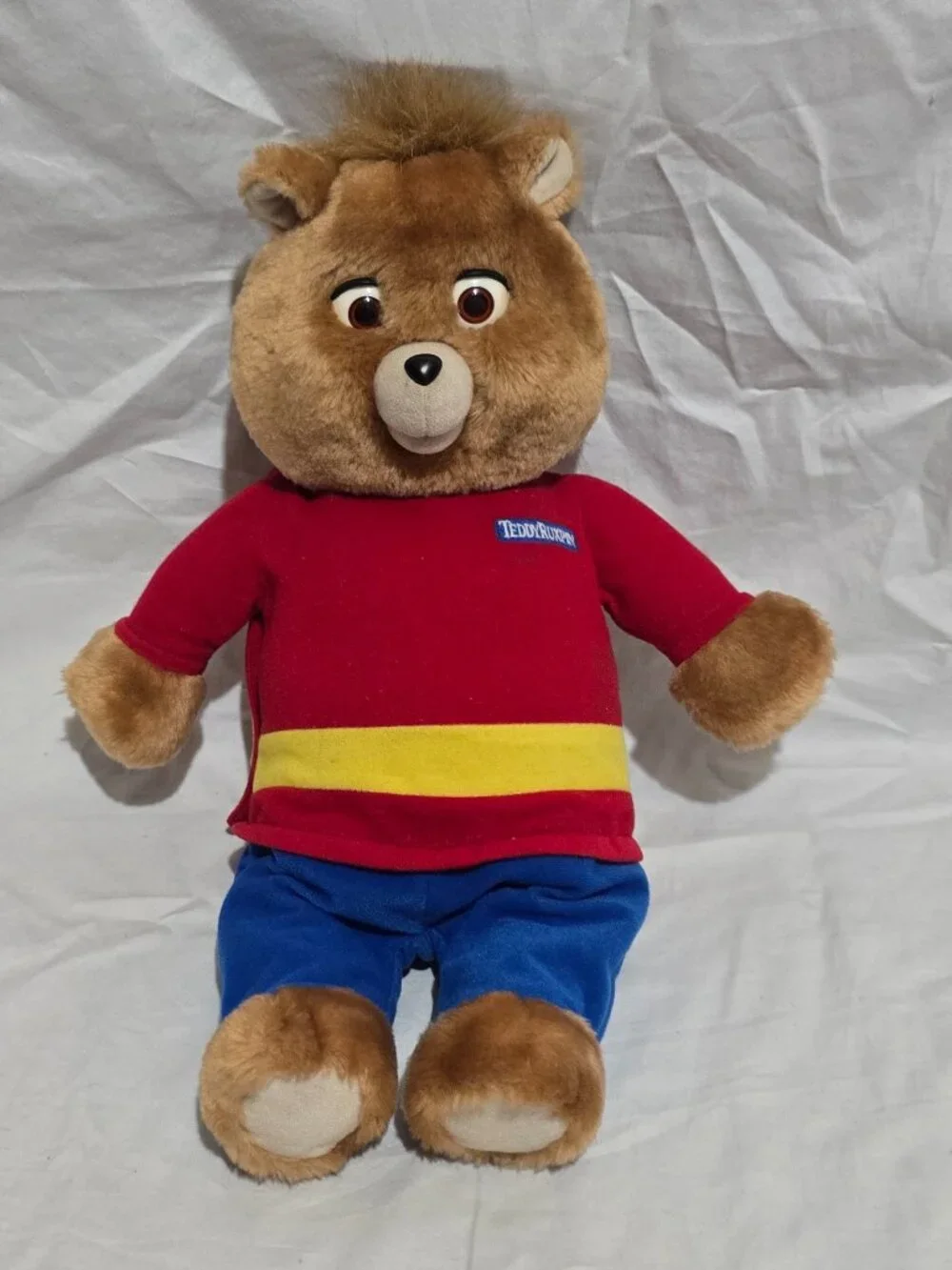1998 Teddy Ruxpin Cassette Player Story Telling Stuffed